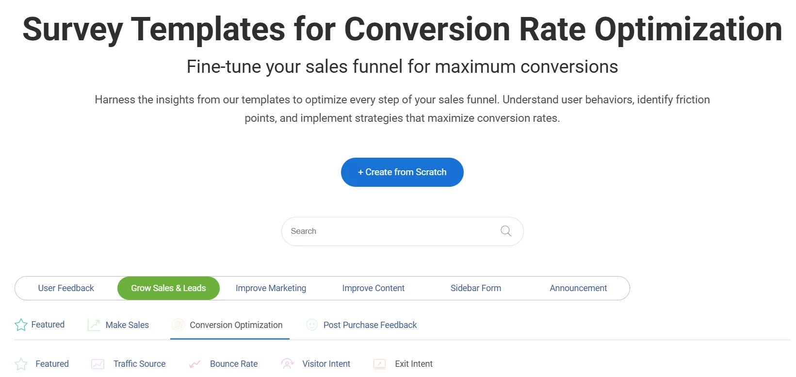 exit intent popups work for surveys and valuable insights
